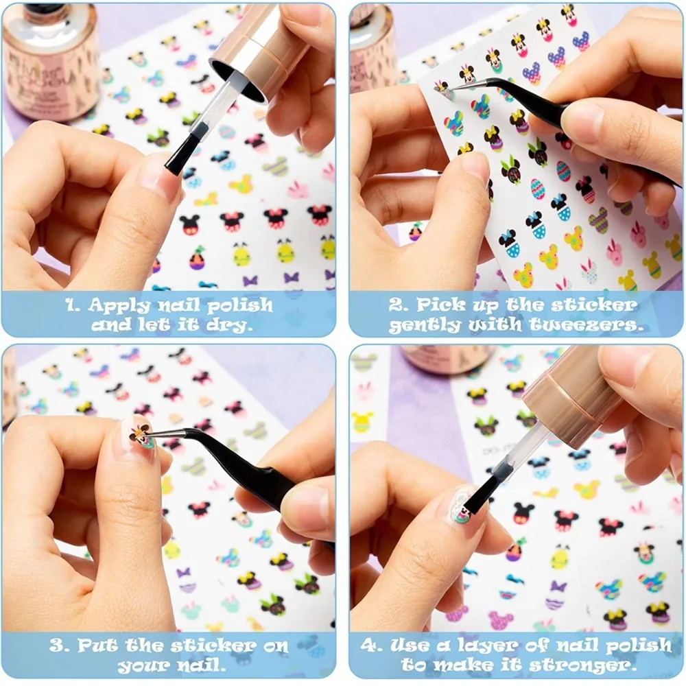 Easter Nail Decals Mickey Mouse